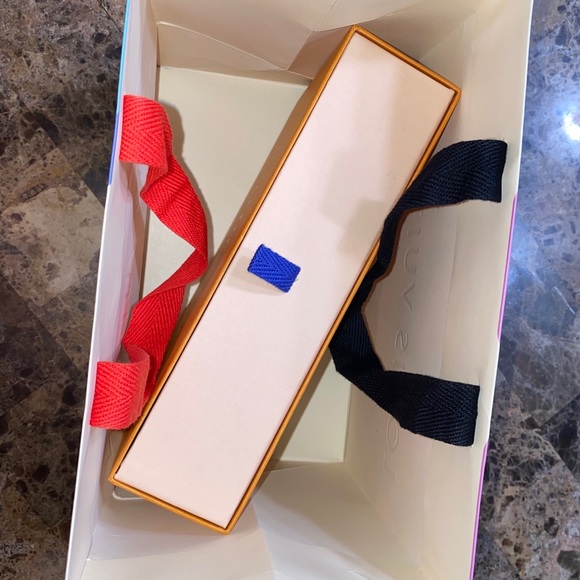 mini Pochette damier azur Discontinued made France brand new full set - Picture 9 of 12